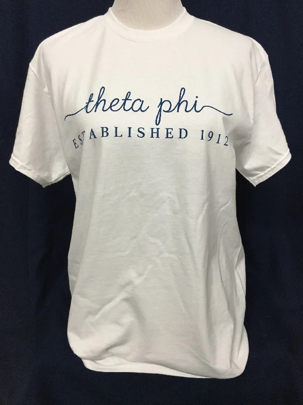 Sports And Leisure Script Established Tee