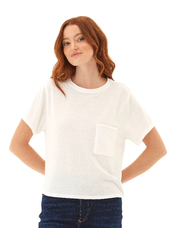 Fresh And Capable Shelbie Triblend Jersey Pocket Tee