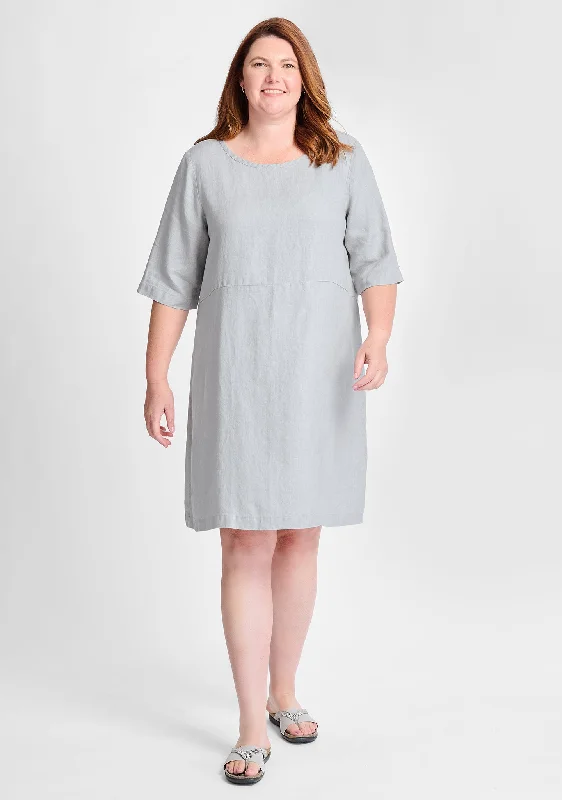 Minimal Style Simple Dress - Linen Shift Dress - FINAL SALE