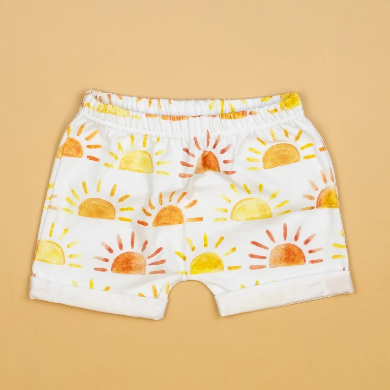 Fashion Must-have Sunshine Rolled Hem Shorts