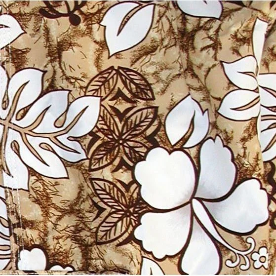 Simple Comfort "Tribal Council" (Tan) Board/Swim Pants - Womens CUSTOM
