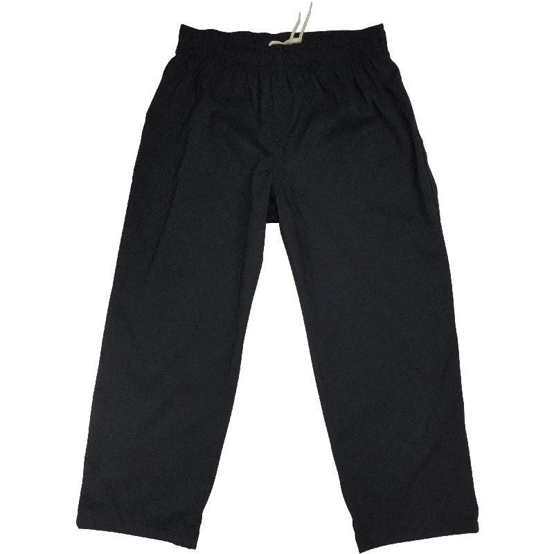 Comfortable Sweaters "A Solid Color" Womens Board (Swim) Capris - ELASTIC Waist + Regular Rise + 23" Inseam (Black+Black Stitching) Comfortable Sweaters "A Solid Color" Womens Board (Swim) Capris - ELASTIC Waist + Regular Rise + 23" Inseam (Black+Black Stitching)