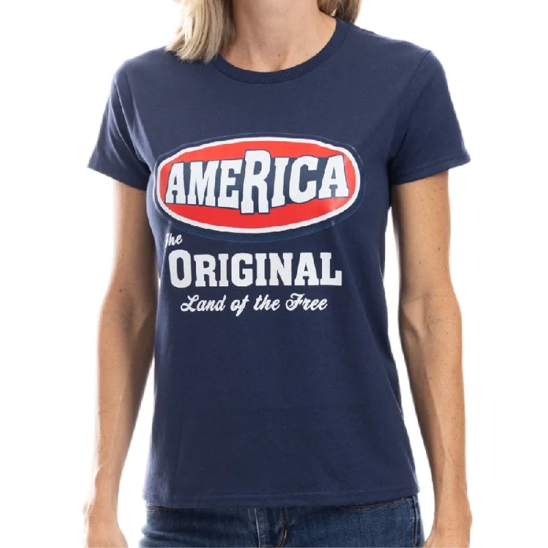 Comfortable And Casual Women's The Original America T-Shirt