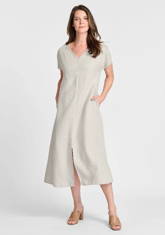 Exquisite Design Yara Dress - Linen Maxi Dress - FINAL SALE